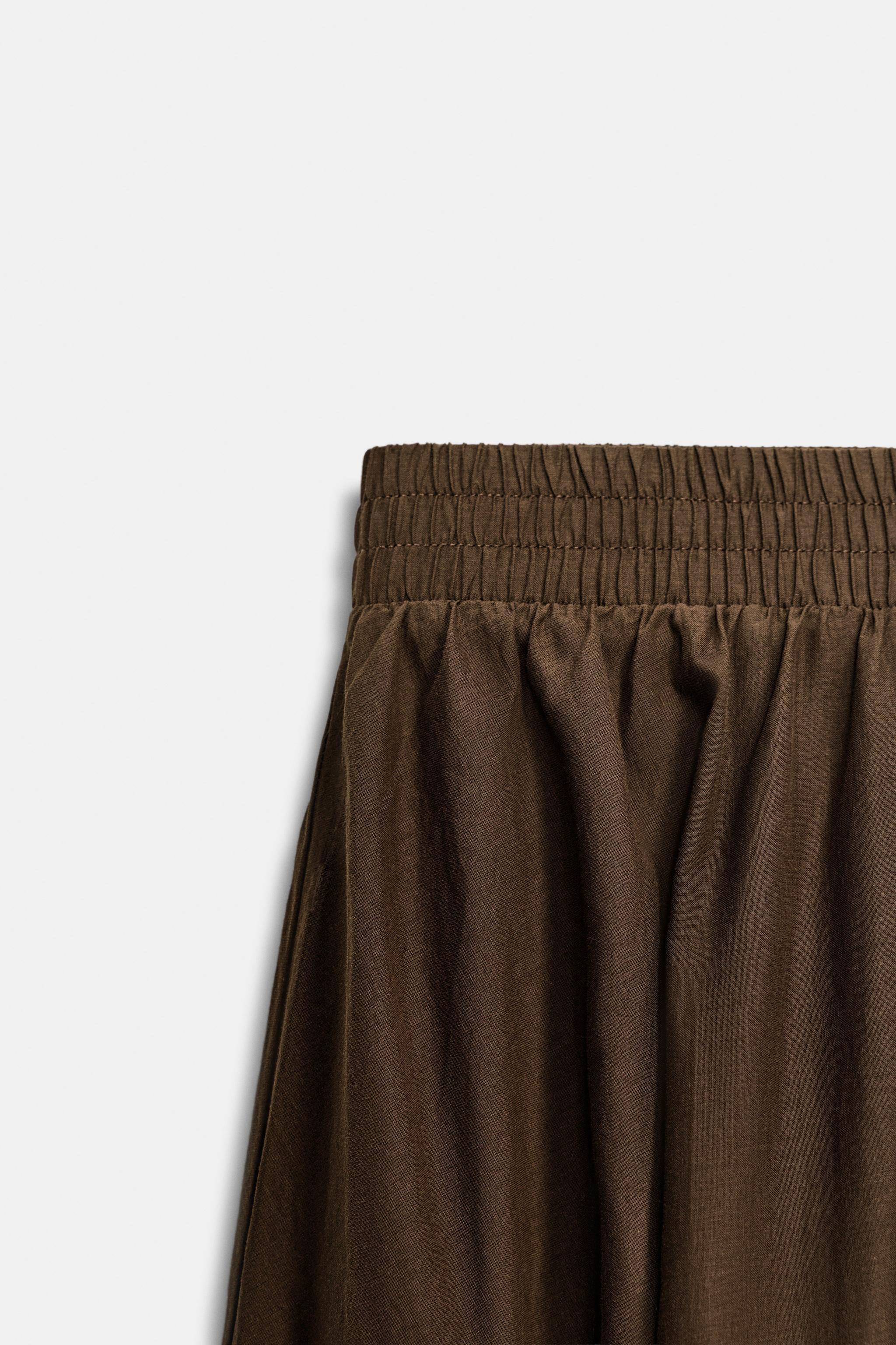 LAYERED MIDI SKIRT